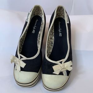 American Eagle wedge loafer